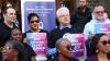 DSD HOD Dr Robert Macdonald, MEC Sharna Fernandez, Premier Alan Winde, MEC Anton Bredell, MEC Reagen Allen behind MEC Bredell