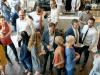 Group of people networking.